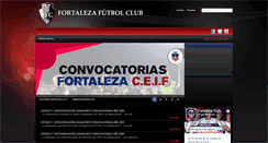 Desktop Screenshot of fortalezafc.com